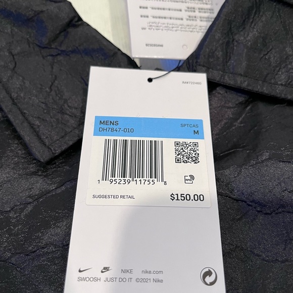 Nike Sportswear Essentials Long Coaches Jacket - Picture 7 of 13